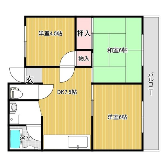 【間取り】 | フリーディオ石切
