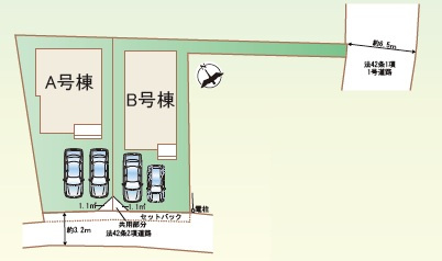 加古川市加古川町大野　　JR「日岡駅」徒歩10分の区画図