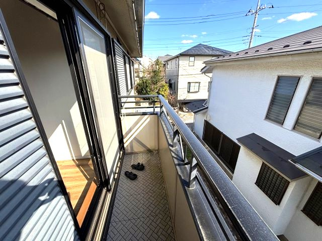 中古戸建　我孫子市泉のバルコニー