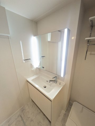 Ｄ-ｒｅｓｉｄｅｎｃｅ稲城の洗面所