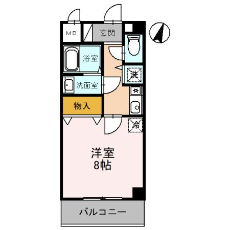 ドール魚崎の間取り