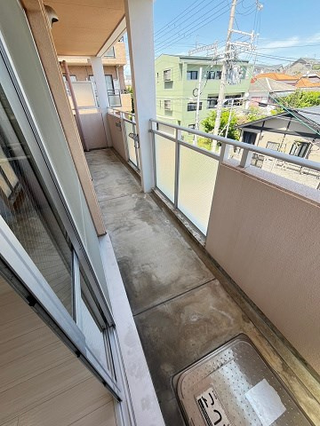 夙川大谷ハウスのバルコニー