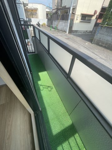 堀切スカイハイツのバルコニー