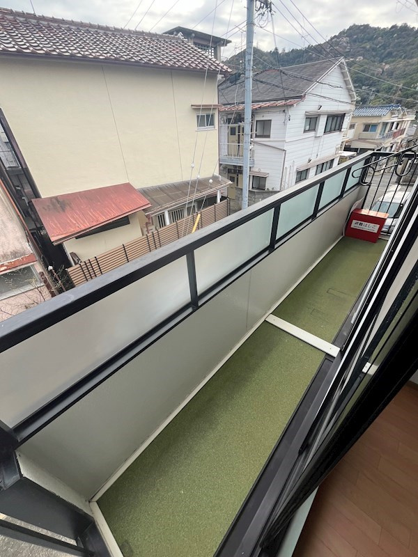 堀切スカイハイツのバルコニー