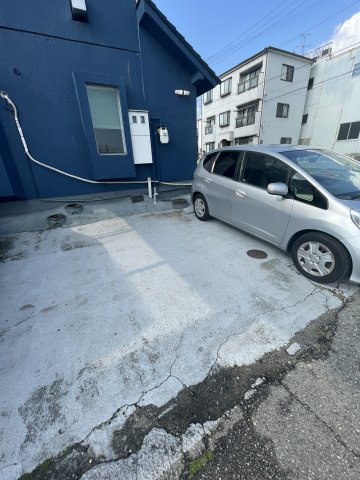 グリーンハイツの駐車場