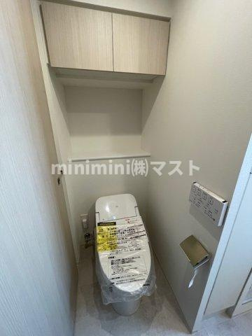 ザ・パークハビオ谷町六丁目クロスのトイレ