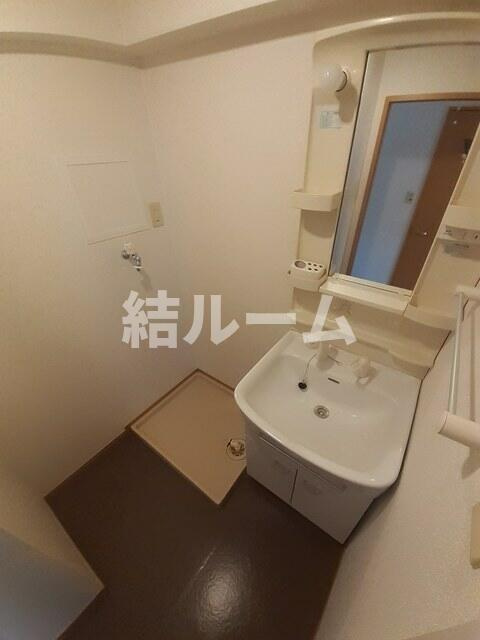 板橋区西台４丁目の賃貸マンションの洗面所