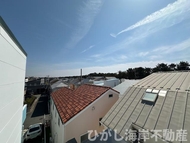 茅ヶ崎市東海岸南3丁目　新築戸建　全3棟の展望|ルーフバルコニーからの眺望