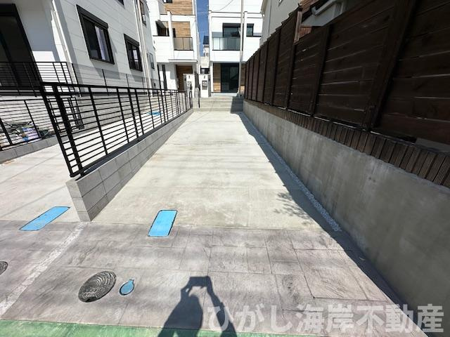 茅ヶ崎市東海岸南3丁目　新築戸建　全3棟の駐車場|駐車スペース