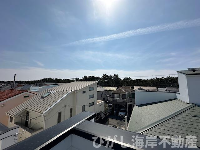 茅ヶ崎市東海岸南3丁目　新築戸建　全3棟の展望|ルーフバルコニーからの眺望
