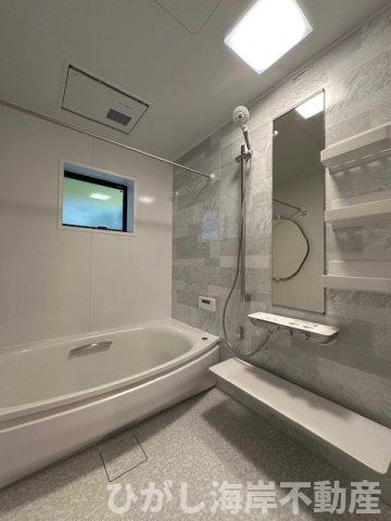 茅ヶ崎市東海岸南3丁目　新築戸建　全3棟の浴室|1坪タイプ　ユニットバス