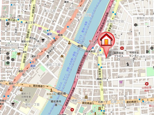 グレイスＭＩＹＡＺＡＫＩの地図