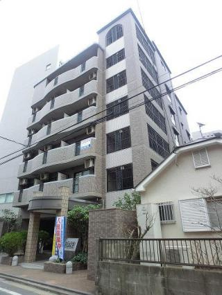 福岡市中央区黒門の賃貸マンションのロビー