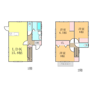 【間取り】 | Casa al mare 和気