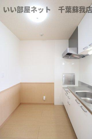グランメールⅡのキッチン|きれいなキッチンです