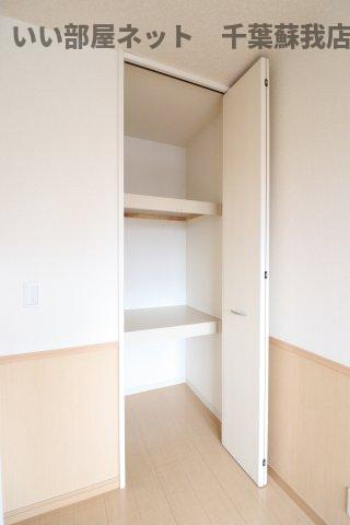 グランメールⅡの収納|専用の収納スペースです
