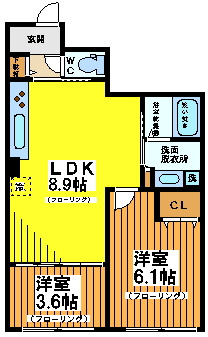 【間取り】 | ウェルスクエアイズム明大前
