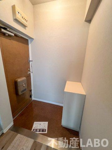 コスモコーポ北田辺の玄関