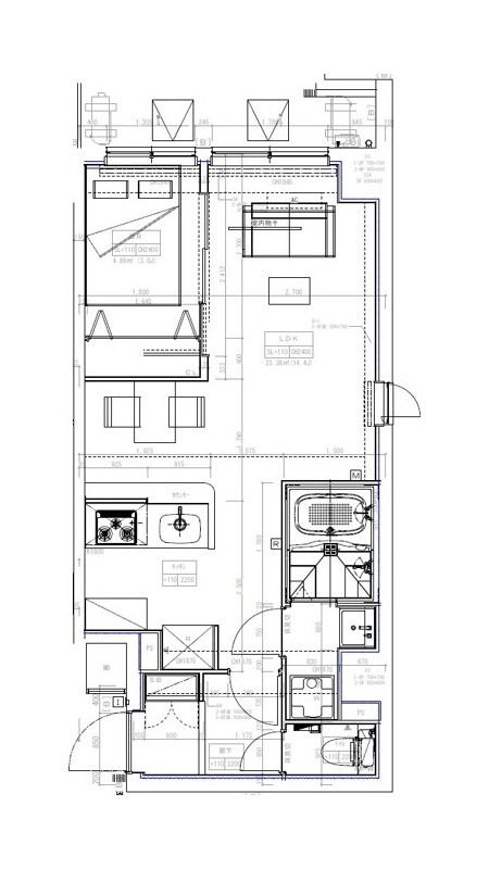 ジェノヴィア妙典Ⅱの間取り