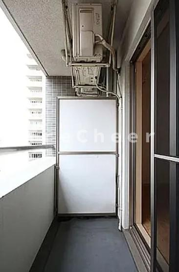 ソリテア四谷荒木町のバルコニー