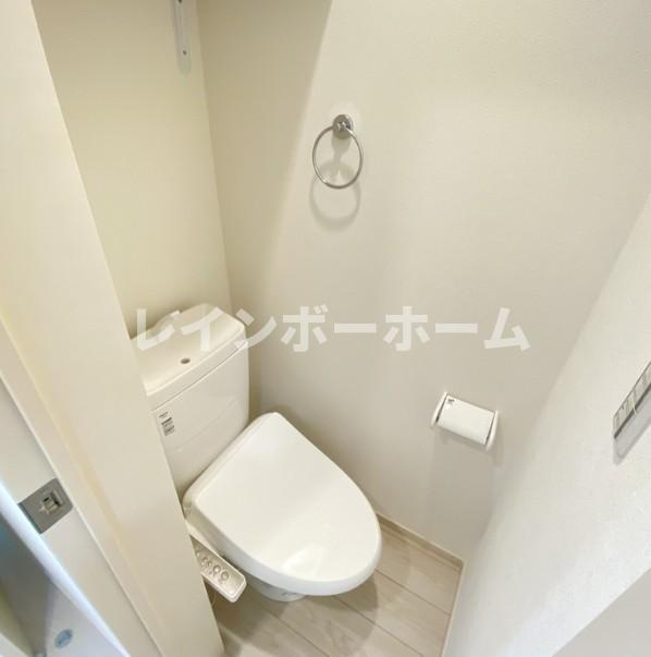 MELDIA竹ノ塚Ⅲのトイレ