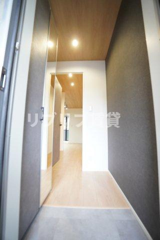 VAU house 青葉の森（ヴァウハウス）の玄関