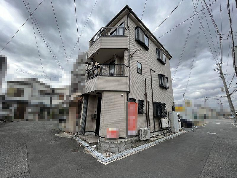 吹田市南正雀2丁目　中古戸建の前面道路含む現地写真