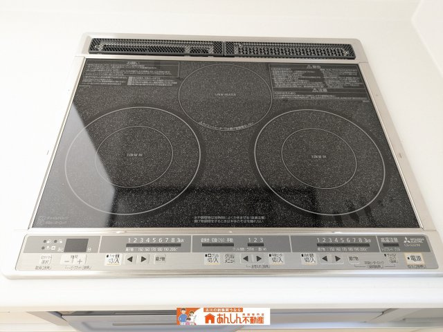 【キッチン】 | 上古川第１１ １号棟 | お手入れ簡単IHクッキングヒーター　同仕様写真