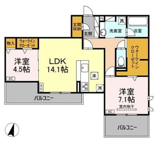 【間取り】 | ＤｉｏｓＰｅｒｓｉｍｍｏｎ長泉　Ⅱ棟 