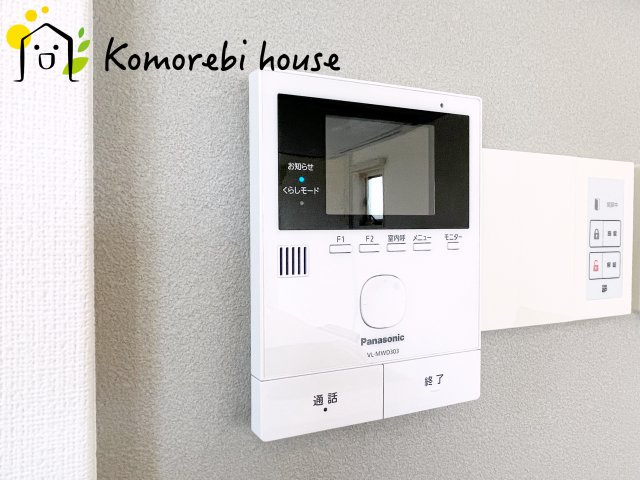 さいたま市見沼区風渡野　中古一戸建ての防犯設備|モニター付インターホンです