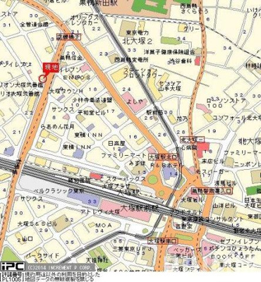 【地図】 | サンテミリオン大塚弐番館