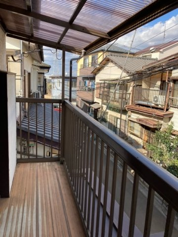 入間郡三芳町大字北永井の一戸建てのバルコニー