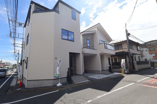 《仲介手数料無料》大宮区土手町１丁目273-5新築一戸建てケイアイグレイスの外観|撮影日 2026年8月28日 10:00 晴れ