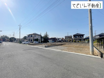 【外観】 | blooming garden行田市桜町1丁目【平屋】新築住宅 | ≪2号棟≫
現地(2026年3月撮影)