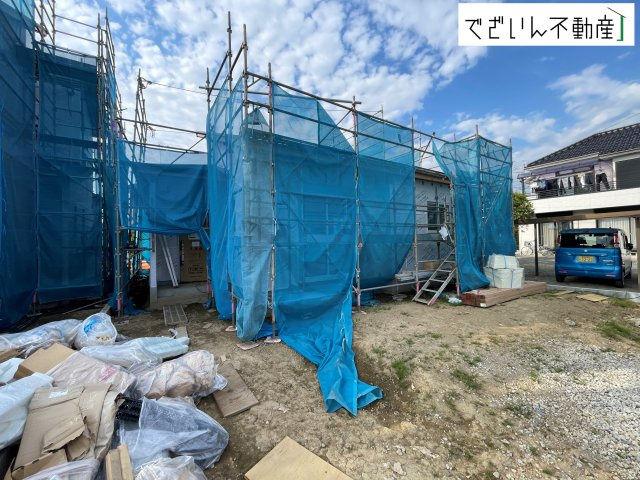 【外観】 | blooming garden行田市桜町1丁目【平屋】新築住宅 | ≪2号棟≫
現地(2026年5月撮影)