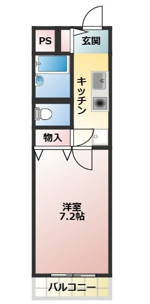 コラール1番館の間取り