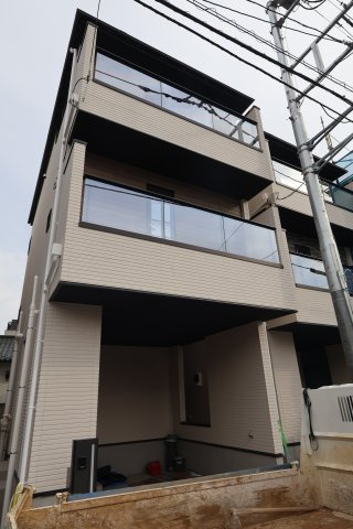 《仲介手数料無料》大宮区土手町１丁目273-5新築一戸建てケイアイグレイスの外観|撮影日 2026年6月11日 16:30 曇り