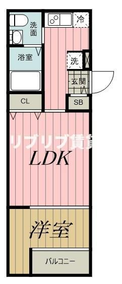 VAU house 青葉の森（ヴァウハウス）の間取り