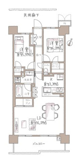 【間取り】 | プレミスト高尾サクラシティ エアリーコート