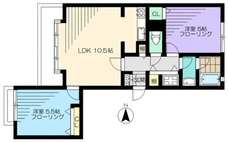 【間取り】 | タウンハイツ豊玉