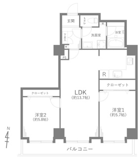 【間取り】 | グランドメゾン駒沢