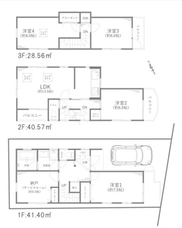 【間取り】 | 練馬区春日町一丁目戸建