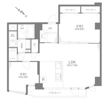 【間取り】 | 御苑ハイム