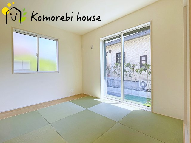 【大宮　East Terrace】さいたま市見沼区大谷　新築一戸建て　ブルーミングガーデン　03の和室|26.5.9　撮影済み