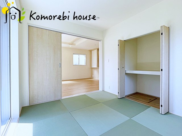 【大宮　East Terrace】さいたま市見沼区大谷　新築一戸建て　ブルーミングガーデン　03の和室|26.5.9　撮影済み