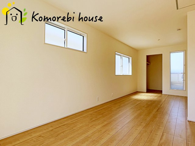 【大宮　East Terrace】さいたま市見沼区大谷　新築一戸建て　ブルーミングガーデン　03の寝室|26.5.9　撮影済み