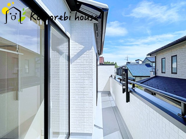 【大宮　East Terrace】さいたま市見沼区大谷　新築一戸建て　ブルーミングガーデン　03のバルコニー|26.5.9　撮影済み