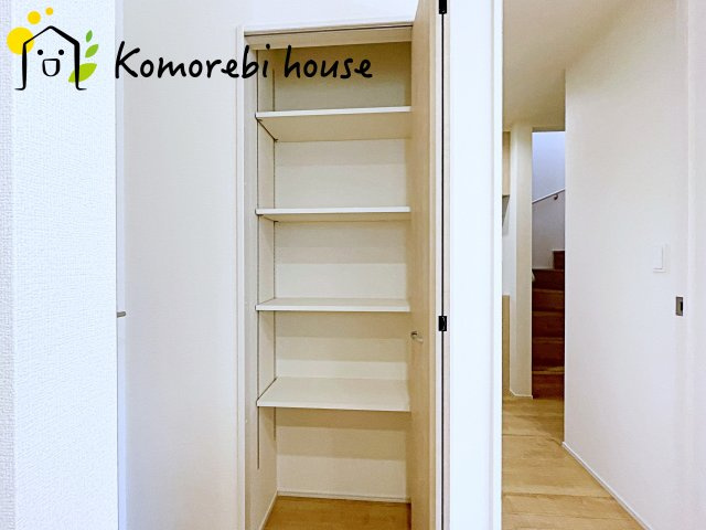 【大宮　East Terrace】さいたま市見沼区大谷　新築一戸建て　ブルーミングガーデン　03の収納|26.5.9　撮影済み