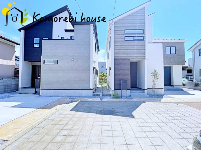 【大宮　East Terrace】さいたま市見沼区大谷　新築一戸建て　ブルーミングガーデン　03の前面道路含む現地写真|26.5.9　撮影済み