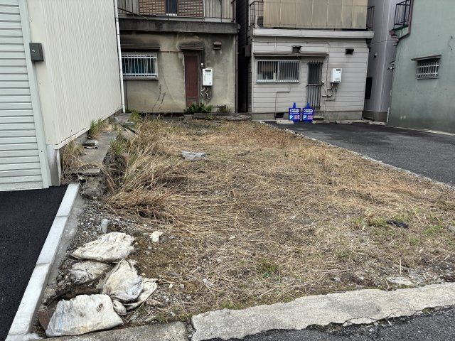 大峰南町土地の外観